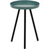 Tavolino salotto dalton verde, Ø30 cm