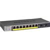 Netgear Switch Gestito L2/L3/L4 Gigabit Ethernet 10/100/1000 Grigio Supporto Power over Ethernet PoE - GS110TP-300EUS