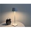 OBA Lampada da tavolo LED ricaricabile con luce bianca calda e dimmerazione continua Modello: OB-LD03W