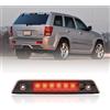 njssjd 1 luce di arresto a LED di alto livello per terza luce di stop, compatibile con J.eep Grand Cherokee WH CHMSL posteriore centrale alto montaggio 2005-2010