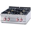 LOTUS Cucina a gas - N. 4 fuochi - cm 80 x 90 x 28 h