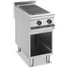 DEXION Cucina professionale elettrica con 2 piastre quadre - Potenza 2 x kW 3 - cm 40 x 90 x 85 h