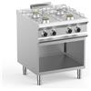 DEXION Cucina gas - N. 4 fuochi - Cm 80 x 90 x 85 h