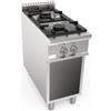 D.L. SERVICE Cucina a gas - N.2 fuochi - cm 40 x 90 x 85 h