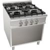 D.L. SERVICE Cucina a gas - N.4 fuochi - cm 80 x 90 x 85 h