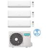 Hisense Climatizzatore Hisense Trial Split Hi-Comfort 9000+9000+12000 3AMW72U4RJC R-32 A++/A+ WiFi Integrato 9+9+12