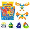 SUPERTHINGS RIVALS OF KABOOM SUPERTHINGS Serie Mutant Battle - Confezione da 6 Include 4 SuperThings (1 Capitano Argento) e 2 Exoskeletons. Confezione da 6 pezzi