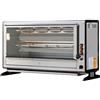 ELANGRILL Girarrosto verticale elettrico - N.9 Polli - N.3 asta - cm 92.1 x 39.1 x 155.6 h