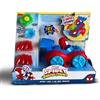 JAZWARES Spidey Amazing Friends Lancia Ragnatele Deluxe con Luci e Suoni
