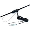 Sound Way Antenna Radio FM Amplificata a Baffo per Autoradio di Auto, Camper, Camion, Nero