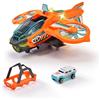 Dickie Toys Dickie - veicolo Sky Patroller cm 35, 203794000, + 3 anni, con funzionamento a ruota libera, incluso veicolo scala 1:64