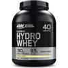 Optimum Nutrition Platinum Hydro Whey, Proteine in Polvere Whey Isolate Idrolizzate, Powder con Aminoacidi Essenziali, Glutammina e BCAA, Gusto Vaniglia, 40 Porzioni, 1.6 kg