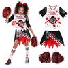 Morph Cheerleader Zombie Bambina, Costume Halloween Bambina, XL