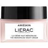 LIERAC (LABORATOIRE NATIVE IT) Lierac Arkeskin Crema Viso Notte Nutriente Rimpolpante per Pelli in Menopausa 50ml - Ridensifica, Nutre, Rassoda