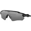 OAKLEY Radar Ev Path 920852, Occhiali da Sole Uomo, NERO LUCIDATO / PREMIO NERO, 38