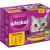 Whiskas 12x85g Selezione Carni bianche in Salsa Whiskas 1+ umido per gatti