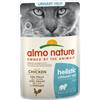 Almo Nature Holistic 6x70g Pollo Holistic Urinary Help Almo Nature umido per gatti