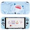 GeekShare Simpatica Custodia in Peluche - Custodia Antiurto e Resistente ai Graffi Compatibile con Nintendo Switch OLED Console e Joy Con - Peluche Squalo