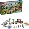 LEGO Jurassic World Indominus Rex Contro Ankylosaurus, Set Dinosauri Giocattolo da Costruire con Girosfera, per Bambini di 8+ Anni, 75941