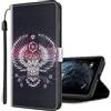 Sinyunron Cover per HTC U11 Custodia Libro Portafoglio Flip Cover Protettiva Chiusura Magnetica Custodie per Cellulare Wallet Case Cover08C