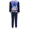 Disney Stitch Pigiama per Ragazze, T-Shirt e Pantaloni Lunghi Set 2 Pezzi per Ragazza, Pigiama in Morbido Pile Blu con Design Stitch Regalo, Pigiama Regalo per Bambina | Taglia 6 Anni - Blu