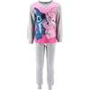 Disney Stitch Pigiama per Ragazze, T-Shirt e Pantaloni Lunghi Set da 2 Pezzi per Ragazza, Pigiama Grigio in Morbido Cotone con Design Angel e Stitch, Pigiama Regalo per Bambina Taglia 4 Anni - Grigio