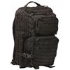 MIL-TEC ZAINO TATTICO COMBAT LARGE 36 LITRI NERO CON 7 TASCHE