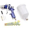 IPOTOOLS Pistola per verniciare a spruzzo HVLP H-827P Pistole a spruzzo per verniciare - con ugello in plastica da 600 ml e Un ugello in Acciaio Inox 1,4 mm