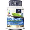 Optima naturals Vitamina d3 veg di origine vegetale e con calcio 60 capsule