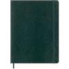 Moleskine Taccuino Precious & Ethical, con Confezione Regalo, Copertina Morbida Vegana Effetto Pitone, Chiusura Elastica, Colore Verde, Formato XL 19 x 25 cm