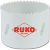 RUKO 126035 - Corona perforadora HSS Co 8 bimetal, dentado fino (35 mm)