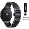 Niboow 22mm Cinturino per Xiaomi Watch 2 Pro/Watch S1/S1 Active/Amazfit Balance/Bip 5/GTR 4/GTR 3 Pro/GTR 3, Metallo Cinturino per Huawei Watch GT 4 46mm/Watch 4/Watch 4 Pro/GT 3 Pro 46mm-Nero