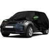 JUDANNA Telo Copriauto da Esterno Compatibile con Land Rover Discovery Sport L550 2015-2024, Copertura Auto Impermeabile Traspirante Telo per Auto con cerniera protezione da neve, pioggia, polvere