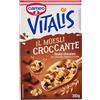 Cameo Vitalis Muesli Croccante Double Chocolate, con Fiocchi Integrali di Avena Cioccolato Fondente e al Latte, Cereali Grandi Croccanti e Gustosi, Circa 10 Porzioni, Ricco di Fibre, 310 g