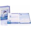 Rössler 10241900201 - Vera carta a mano - Cartella di cancelleria, 5 cartoline lunghezza DIN, 20 fogli DIN A4, 25 buste lunghezza DIN