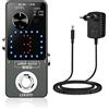 LEKATO Triple Looper con alimentatore di rete Syncron Recording Elettrico Auto Loop Pedale Effetti 18 Minuti Tempo di Registrazione Unlimited Overdub Guitar Looper Station per Chitarre Bass