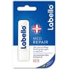 Labello Med Repair in 4-pack (4 x 4,8 g), balsamo per le labbra con crema solare (SPF 15) e vitamina E per la protezione intensiva delle labbra, cura delle labbra senza oli minerali