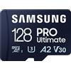 Samsung 128GB Scheda MicroSDXC Samsung Pro Ultimate adattatore SD [MB-MY128SA/WW]