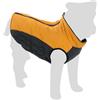 Flamingo Limo Yellow Dog Winter Coat - Yellow - 35 cm - Washable - Splashproof - Quilted And Finished with Fleece Inside - A:35cm B:36cm C:52cm