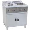 AMITEK Friggitrice elettrica - Capacità lt 25+25 - Cm 80 x 70 x 94 h