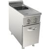 D.L. SERVICE Friggitrice elettrica - Capacità 17 lt - cm 40 x 90 x 85 h