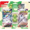 Pokemon Company Pokemon Scarlatto E Violetto Evoluzioni A Paldea - Smoliv - Blister 2 Bustine + 1 Mini Action Figure In Gomma (ita)