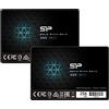 SP Silicon Power Silicon Power 2-Pack 256GB SSD 3D NAND A55 SLC Cache Performance Boost SATA III 2.5 7mm (0.28) Unità a stato solido interna
