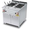 LOTUS Cuocipasta elettrico - Capacità litri 40 + 40 - cm 80 x 90 x 90 h