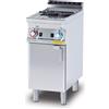 LOTUS Cuocipasta professionale a gas - Capacità vasca litri 25 - cm 40 x 70.5 x 90 h