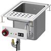 LOTUS Cuocipasta elettrico - Capacita lt 25 - Scarico a pavimento - cm 40 x 60 x 51 h