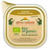 Almo Nature Bio Organic Maintenance Cibo Umido per Cani con Tacchino, Confezione da 32 (32 x 100 g)