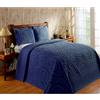 Better Trends Copriletto trapuntato per letto matrimoniale, 100% ciniglia di cotone, 205,7 x 279,4 cm, design a medaglione, morbido e leggero, per tutte le stagioni, biancheria da letto