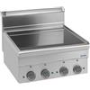 DEXION Cucina professionale in vetroceramica con 4 zone di cottura - Potenza 2xkW 1.8 + 2xkW 2.5 - Cm 60 x 60 x 27 h