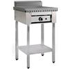 D.L. SERVICE Cuocipiadina a gas 4 piadine, con struttura aperta - cm 65 x 73 x 96 h Inox